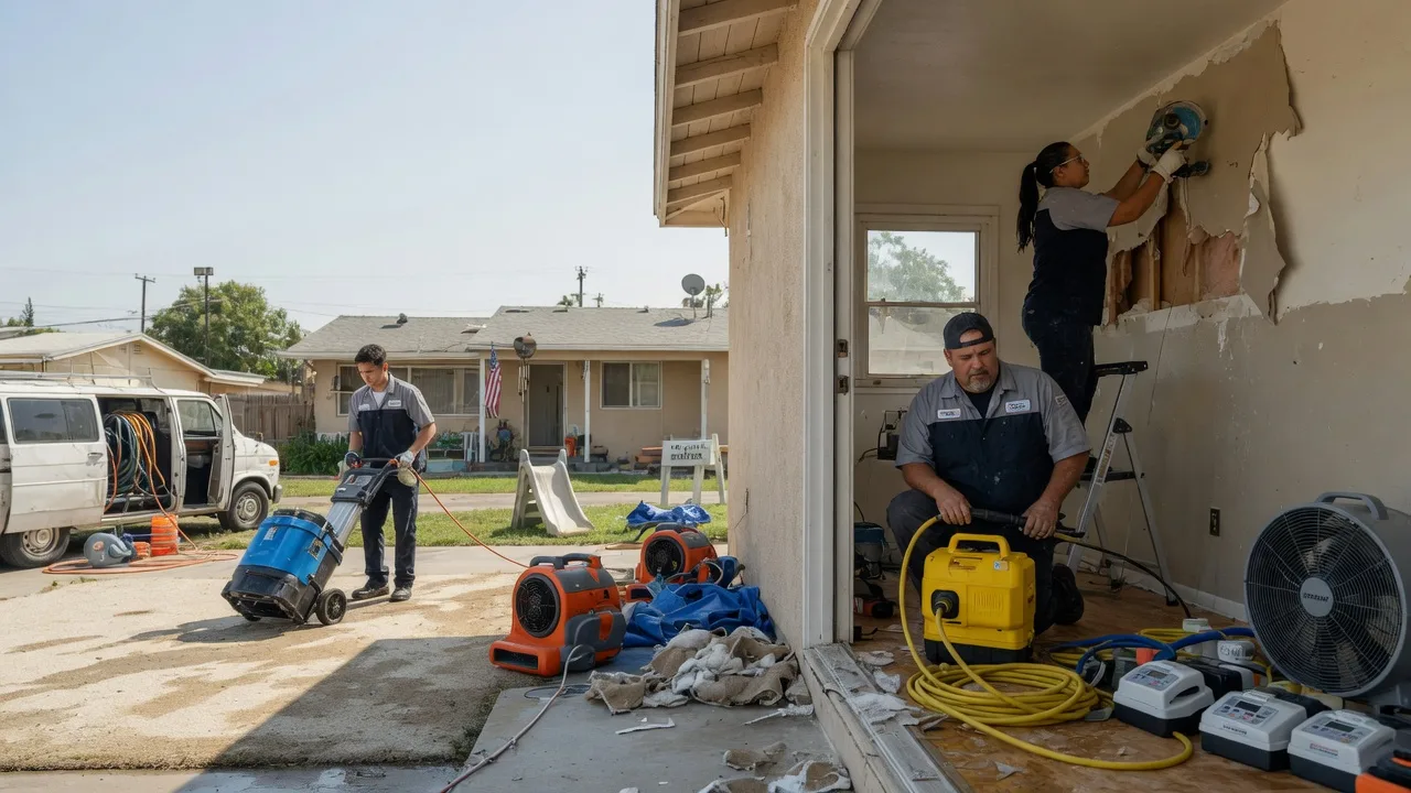 Water Damage Restoration in Sumerco, WV near me